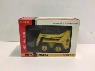 GEHL 4835 Skid Loader Diecast Model, 1:25 Scale.