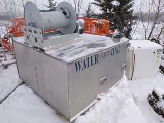 66' X 37" X 77" Water Tank C/w Spool