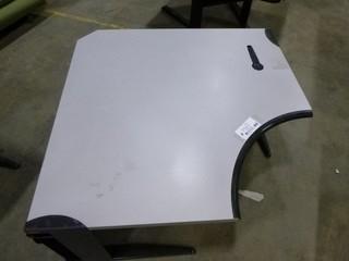 46 1/2" x 46 1/2" Desk, Adjustable Height