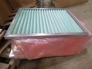 (10) Siemens MCC Filters (Viledon) 18"x21"x1"  (E-3,4,3)