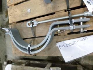 (2) 16" Pipe Support Clamps