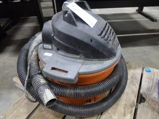 Ridgid 22.5L Wet/Dry Vac c/w Hose, Serial 14062R0729, Model WD06700