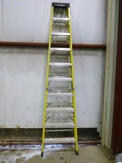 10' Featherlite Ladder Model 6910, Working load-300lbs