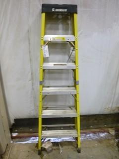 6' Featherlite Ladder, Working Load-300lbs