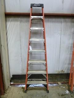 8' Werner Ladder, Working Load-300lbs