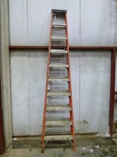 12' Sturdy Ladder, Working Load-300lbs