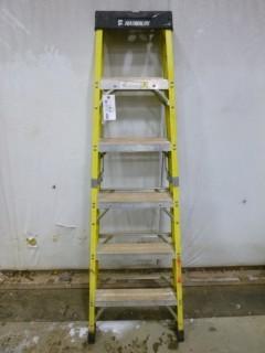 6' Featherlite Ladder, Working Load-300lbs