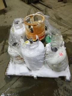 (6) Propane Tanks, Various Sizes