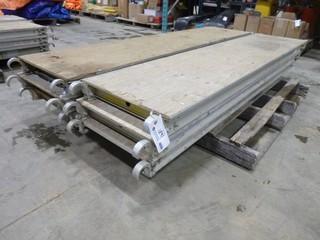 (6) 7'x19.25" Scaffolding Planks