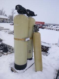 (3) Water Softener Tanks