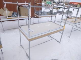 (2) Tables, 5'L x2'6" W x 2'8" H