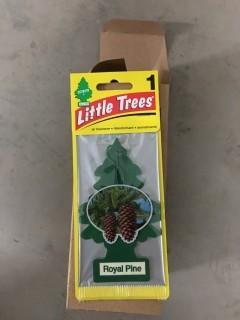 Quantity of (24) Little Trees Royal Pine Scented Air Fresheners