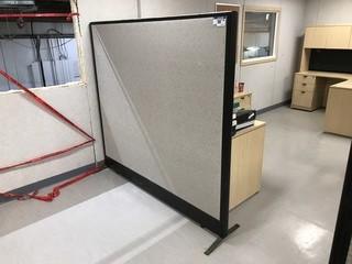 Lot of 4 Cubicle Dividers.