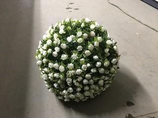 14" Round Decorative Flower