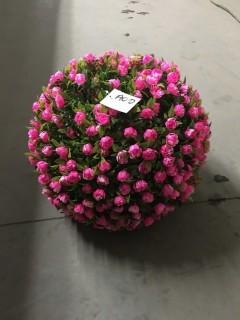 14" Round Decorative Flower