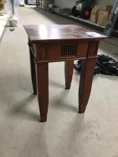 1 1/2' x 11 3/4" x 16 1/2" Wooden Table