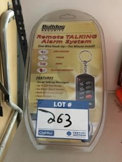 Bulldog Security Remote Talking Alarm System