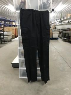 Quantity of (5) Size 34 Pants (Black)