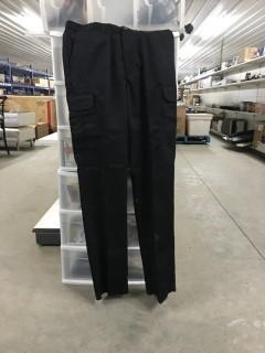 Quantity of (5) Size 34 Pants (Black)