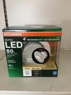 Sylvania 50w 4" Indoor Light, 600 Lumens