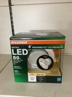 Sylvania 50w 4" Indoor Light, 600 Lumens