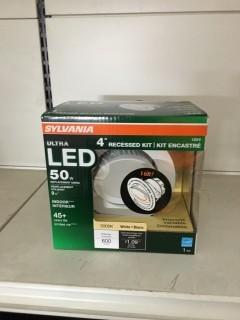 Sylvania 50w 4" Indoor Light, 600 Lumens