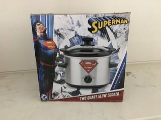 2 Quart Superman Slow Cooker