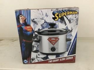 2 Quart Superman Slow Cooker