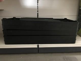 32" x 14" Plastic Racking (5) Tiers