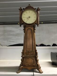 16" Wooden Clock