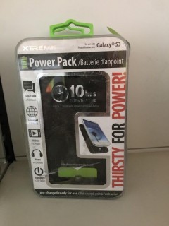 Quantity of (2) Xtreme Powered Pack For Galaxy S3