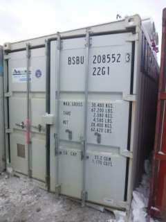 20ft Storage Container C/w Contents. SN BSBU2085523. *Note: Buyer Responsible For Load Out, Item Cannot Be Removed Until 12PM February 11th Unless Mutually Agreed Upon*