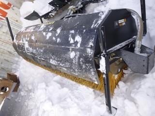 John Deere Worksite Pro BA84 Skid Steer Sweeper Attachment
