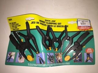 Lot of (5) 6 Pack Quick-Jaw Hobby Clamping Sets.