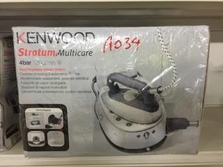 Kenwood Stratum Multicare Rechargeable Steam Station, with Accessory Kit.