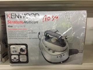 Kenwood Stratum Multicare Rechargeable Steam Station, with Accessory Kit.