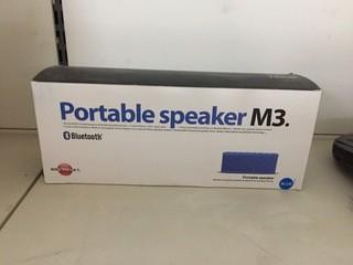 Portable Bluetooth M3 Speaker.