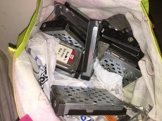 Qty of Assorted Hard Drives.