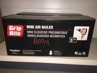 Grip-Rite Mini Air Nailer.