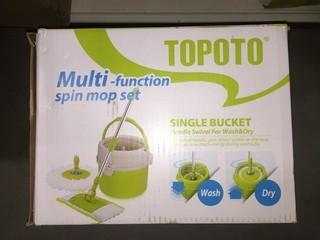 Topoto Multi-Function Spin Mop Set.