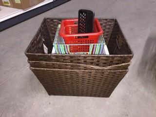 Lot of Assorted Baskets.