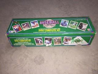 Upper Deck 1990 Baseball Edition Complete Set.