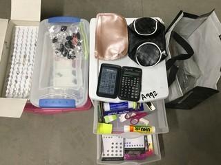 Lot of Assorted Craft Supplies.