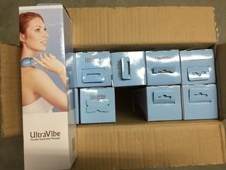 Box of (10) Ultra Vibe Handheld Massagers.