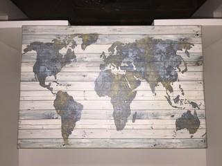 8" x 12" Wall Art Photo of World.