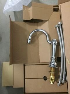 Water Creation Bathroom Faucet, Model F2-0012.