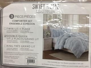 Double/Queen 3 Piece Comforter Set.