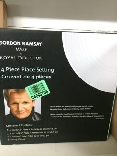 Gordon Ramsay 4 Piece Place Setting.