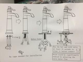 Chrome Single Hole Waterfall Bathroom Faucet.