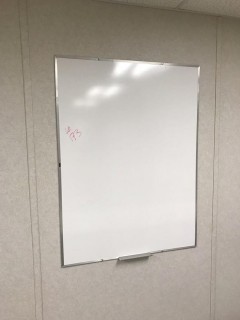 Lot of (2) 3' Whiteboards.